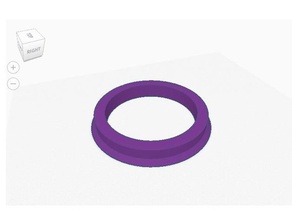 el centrado del eje anillo automotriz 3d print model - Mito3D