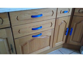 kitchen cabinet handles dining 3d print model - Mito3D
