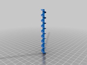 my customized auger playground parts 3d print model - Mito3D