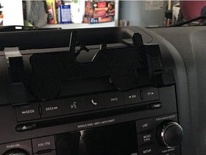 remix jeep wrangler jku center dash phone holder iphone 6s automotive jk 3d print model - Mito3D