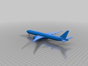boeing 787 3 d stampa 3d print model - Mito3D