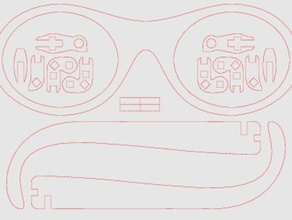 troy tamaño gafas 3d print model - Mito3D
