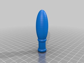 shower knob handle household 3d print model - Mito3D
