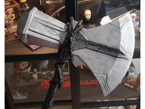 stormbreaker axe sonsuz savaş küçük yazıcılar thors tarar kopyaları avengers 3d print model - Mito3D