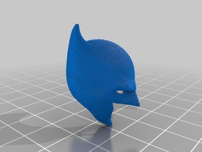 3d slash batman point d'éclair capot d'autres 3d print model - Mito3D