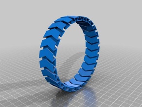 il mio personalizzato flex braccialetto customizer bracciali 3d print model - Mito3D