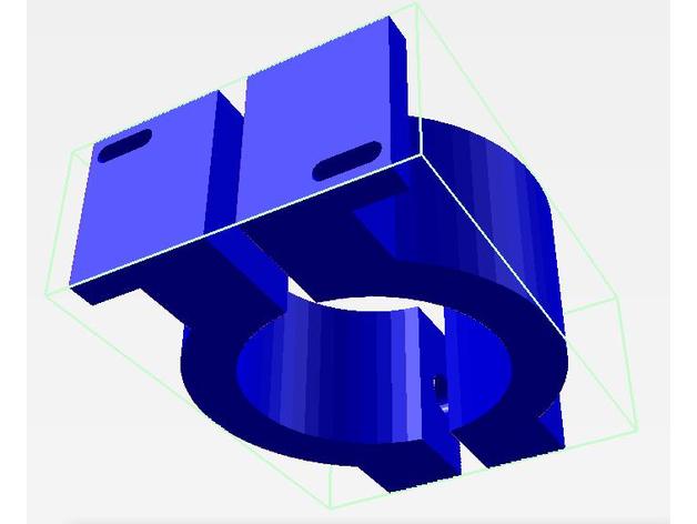 mpcnc stop platform endcgalter machine tools add-on mod 3D print model - Mito3D