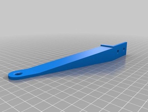 ender 3 one piece filament support arm 3d printer parts 3d print model - Mito3D