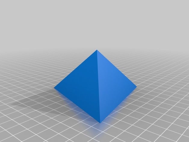 kısa piramit diğer 3D print model - Mito3D