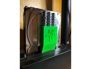 anti-hochet coin de disque dur amovible sur les quais accessoires informatiques 3d print model - Mito3D