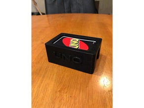 uno card holder 3d print model - Mito3D