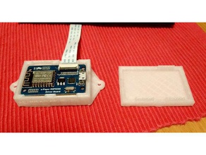 case waveshare e-paper esp8266 driver board electronics epaper mcu 3d print model - Mito3D