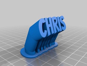 chris customized 3d print model - Mito3D