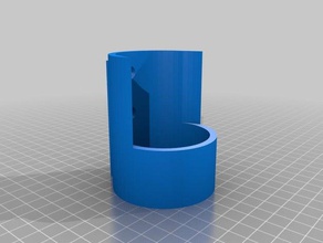 soporte laca 3d les imprimantes accesorio l'accessoire nelly une plaque sam loup connelly soutien 3d print model - Mito3D
