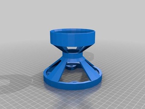 cola de garrafa suporte diy para água do inversor 3d print model - Mito3D