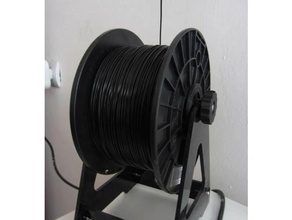 anet a8 spool holder hub 3d printer accessories upgrade filament 3d print model - Mito3D