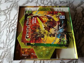 clash rage insert box boardgame boardgames jeux plateau jeu societe tabletop gaming 3d print model - Mito3D