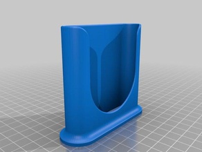 mejor minimalista stand móvil teléfono el titular de pie utilidad 3d print model - Mito3D