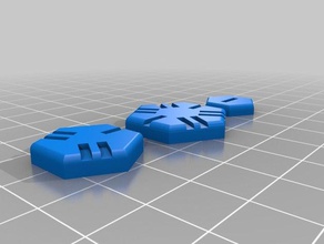 race galaxy victory point tokens game 3d print model - Mito3D