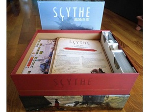 scythe legendary box organizer all expansions boardgame boardgames inserts inlay insert 3d print model - Mito3D