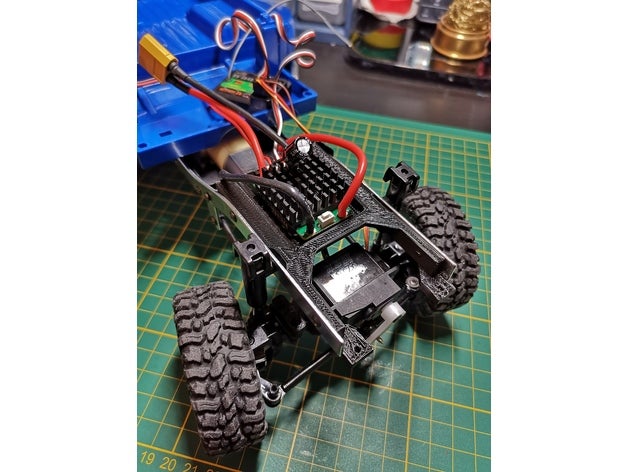 wpl esc mount rc vehicles 3D print model - Mito3D