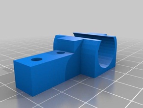 reprap mendel v10 bearing mount 3d printer parts 3d print model - Mito3D