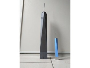 one world trade center freedomtower edifícios estruturas torre da liberdade de manhattan nova iorque eua wtc 3d print model - Mito3D