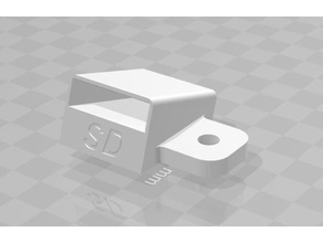 3030 tarjeta sd extensor 3d de la impresora accesorios aluminio anet en8 3d print model - Mito3D