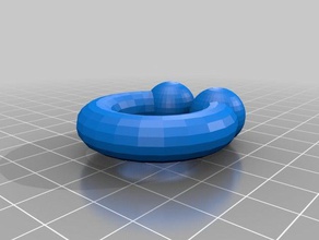 rideau de tie-back l'anneau 3d l'impression 3d print model - Mito3D