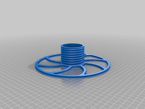 inland master spool 3d printer accessories filament refill spools masterspool refillable 3d print model - Mito3D