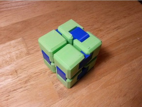 sin embargo, otra fidget cubo montado 175mm de filamentos los pernos bisagra mecánica juguetes 3d print model - Mito3D