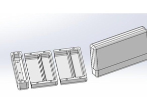 Würfel-Fach Stifthalter Würfel-Halter - Spielzeug Spiel Zubehör dnd 3d print model - Mito3D