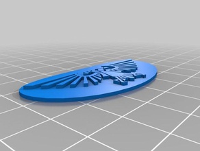 imperial aquila emblema 3d impressão 3d print model - Mito3D