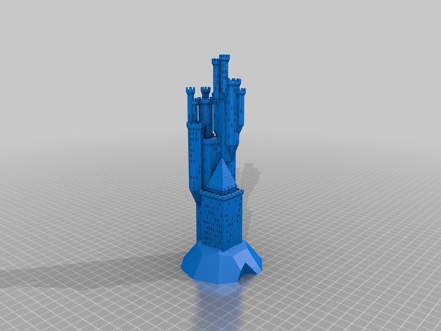 fmcg1 de los edificios estructuras personalizado 3D print model - Mito3D