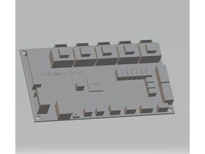 mks gen 14 quadro maquete 3d a impressora os acessórios boardgame v14 riprap 3d print model - Mito3D