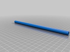 reusable straw other pla reuse strawberry 3d print model - Mito3D