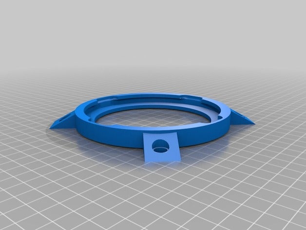 pântano do refrigerador detmar duto ventilador acoplador 3d impressão 3D print model - Mito3D