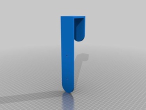 simple personalizable gancho de montaje en pared diy 3d print model - Mito3D