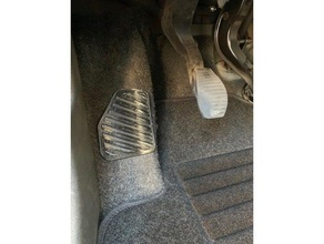 corsa esquerda apoio para os pés a indústria automotiva opel almofada 3d print model - Mito3D
