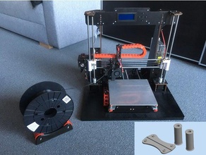 hardbody a8 filamento de rodadura soporte bobina Impresora 3d anet la 3d print model - Mito3D
