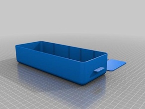 di stoccaggio grandi dimensioni cassetto armadietto delle medicine su misura 3d print model - Mito3D
