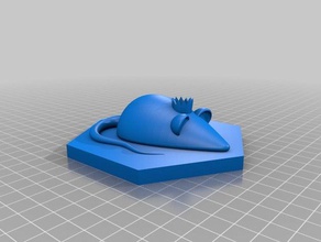 gloomhaven monstrueux rat king jeux 3d print model - Mito3D