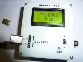 Quarz-tester - Elektronik multimeter 3d print model - Mito3D