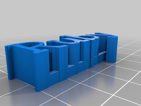 ruby Skulpturen angepasst 3d print model - Mito3D