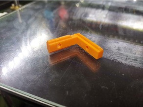 corner bracket 2020 profile m3 nut 3d printer parts 3d print model - Mito3D
