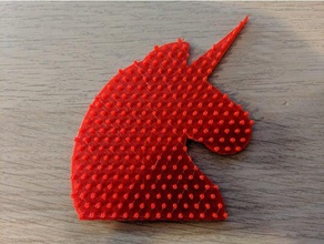 perler hama bead unicorn pegboard art tools craft perler-beads 3d print model - Mito3D