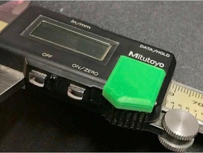 mitutoyo caliper battery cover parts digital 3d print model - Mito3D