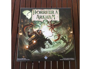 arkham horror 3rd box insert fast setup toy game accessories boardgame inserts board 3d print model - Mito3D