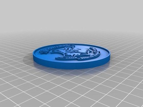 harry potter coasters household drink coaster gryffindor hogwarts hufflepuff ravenclaw slytherin wizarding world 3d print model - Mito3D