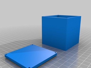 temel manyetik küp durumda hobi 3d print model - Mito3D